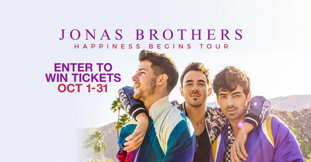 Win tickets to see the Jonas Brothers! Las Tiendas Village