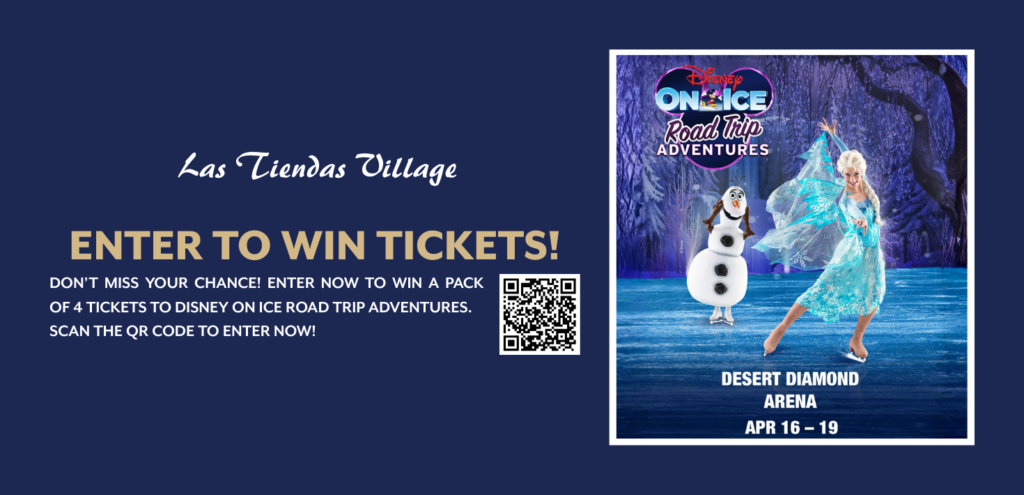 Enter to win four tickets to see Disney on Ice at the Desert Diamond Arena.